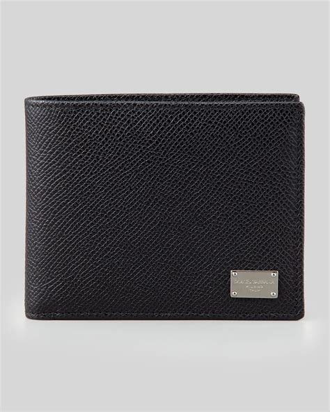 dolce and gabbana men's wallet sale|dolce and gabbana bill fold.